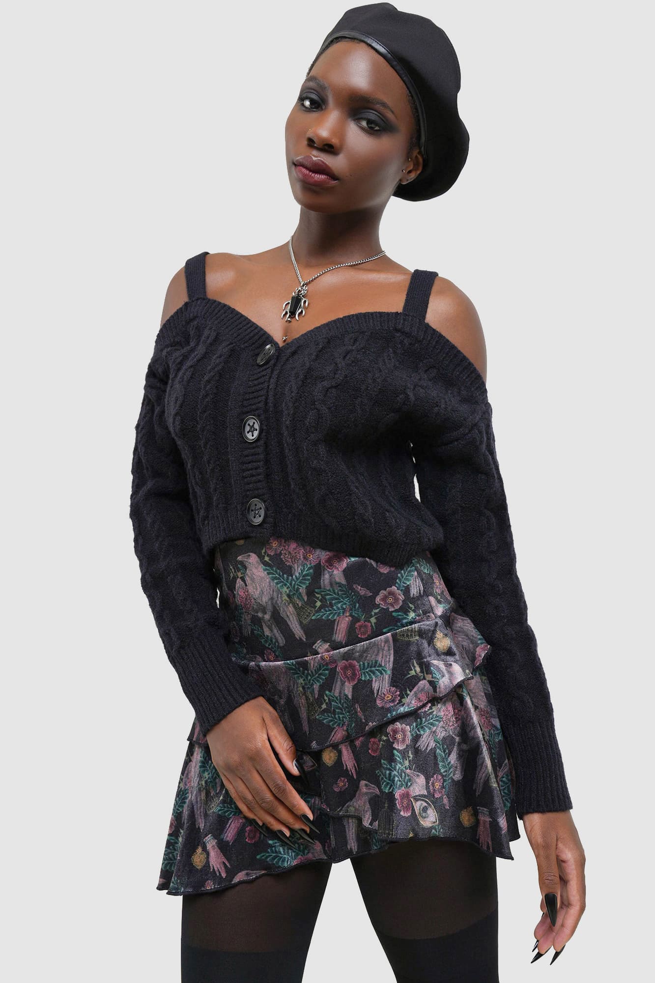 Dark Ballad Crop Top - Image 4