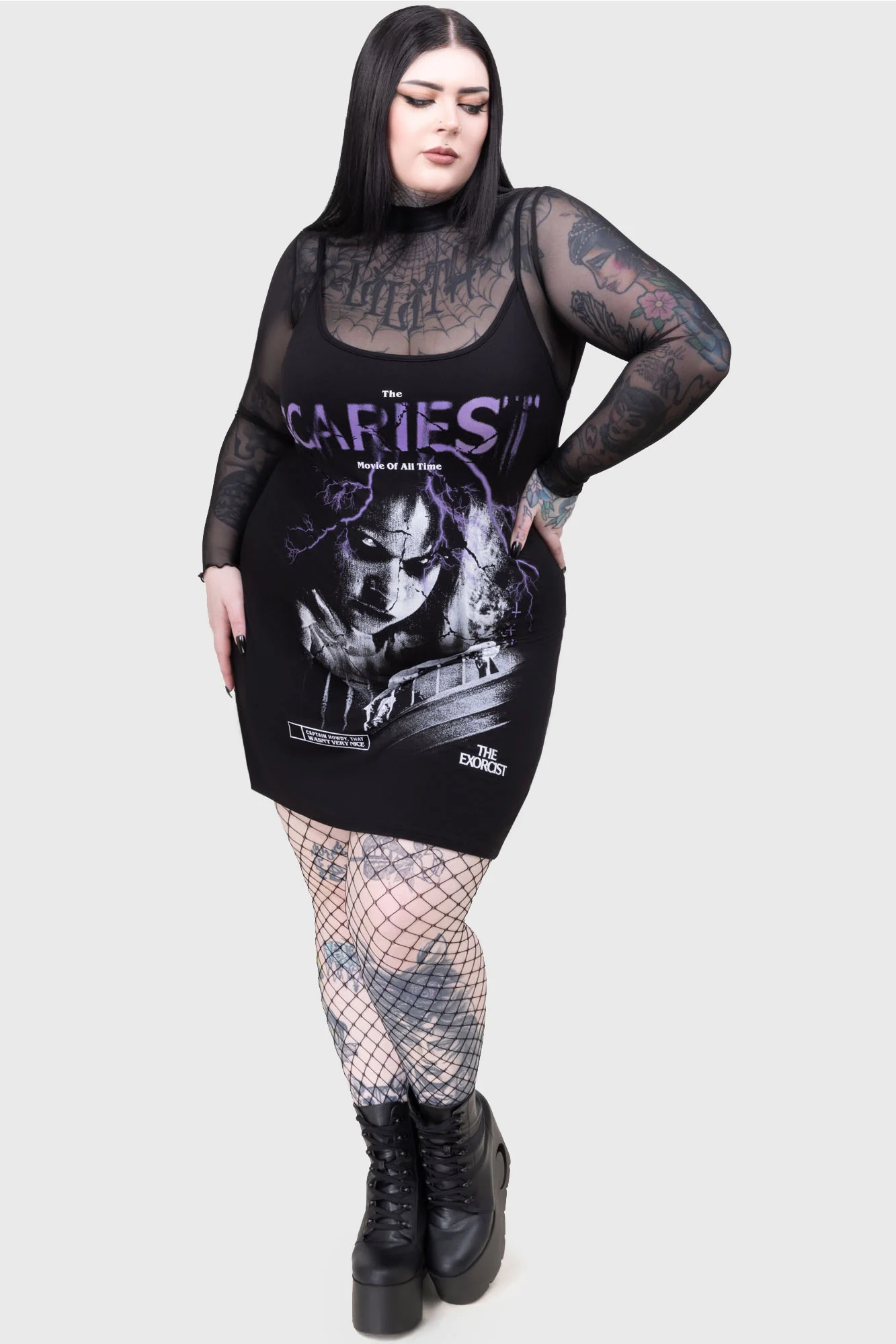 Demons Exist Cami Dress - Image 6