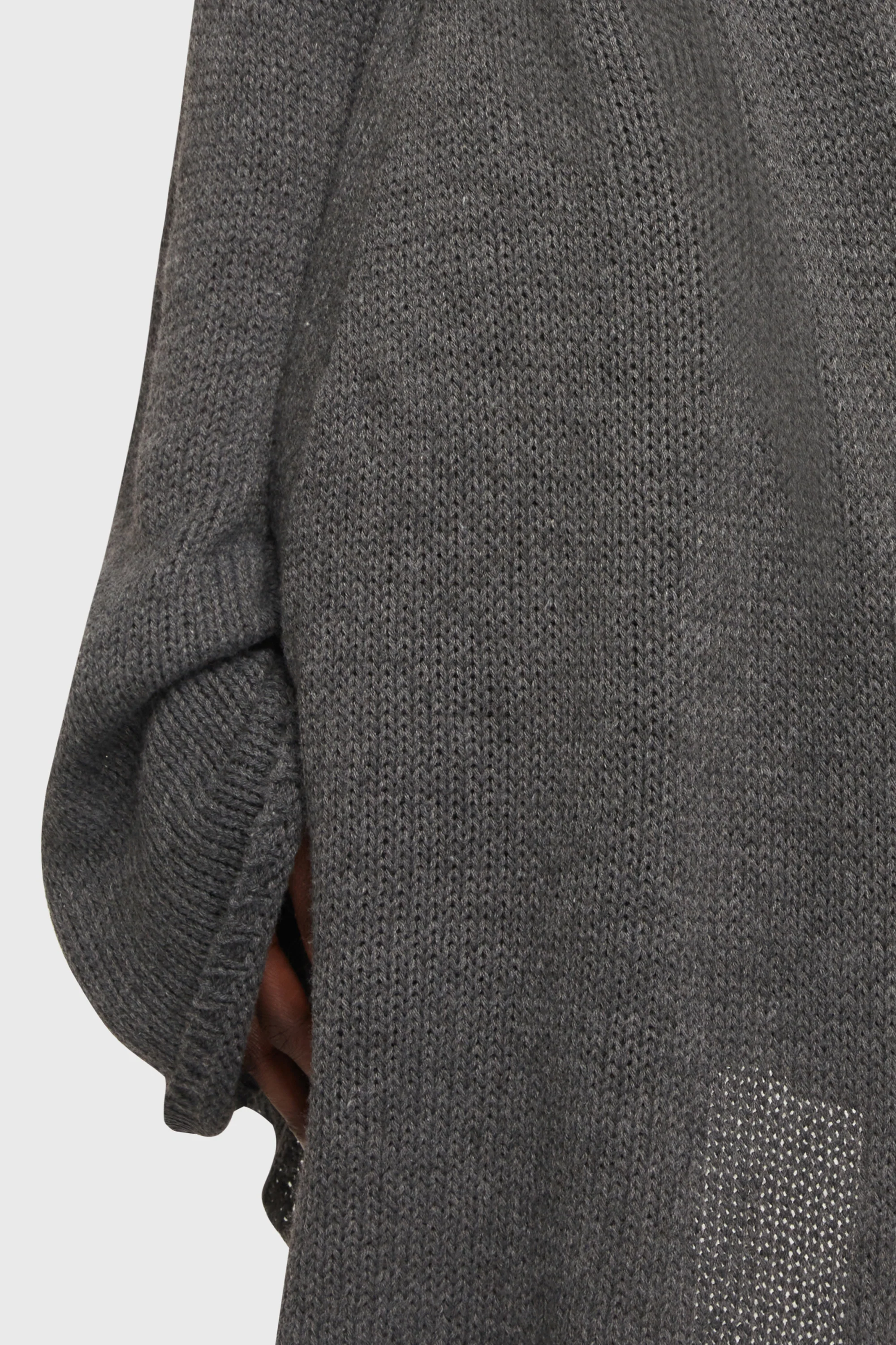 Forget Wishing Knit Cardigan [Grey] - Image 5