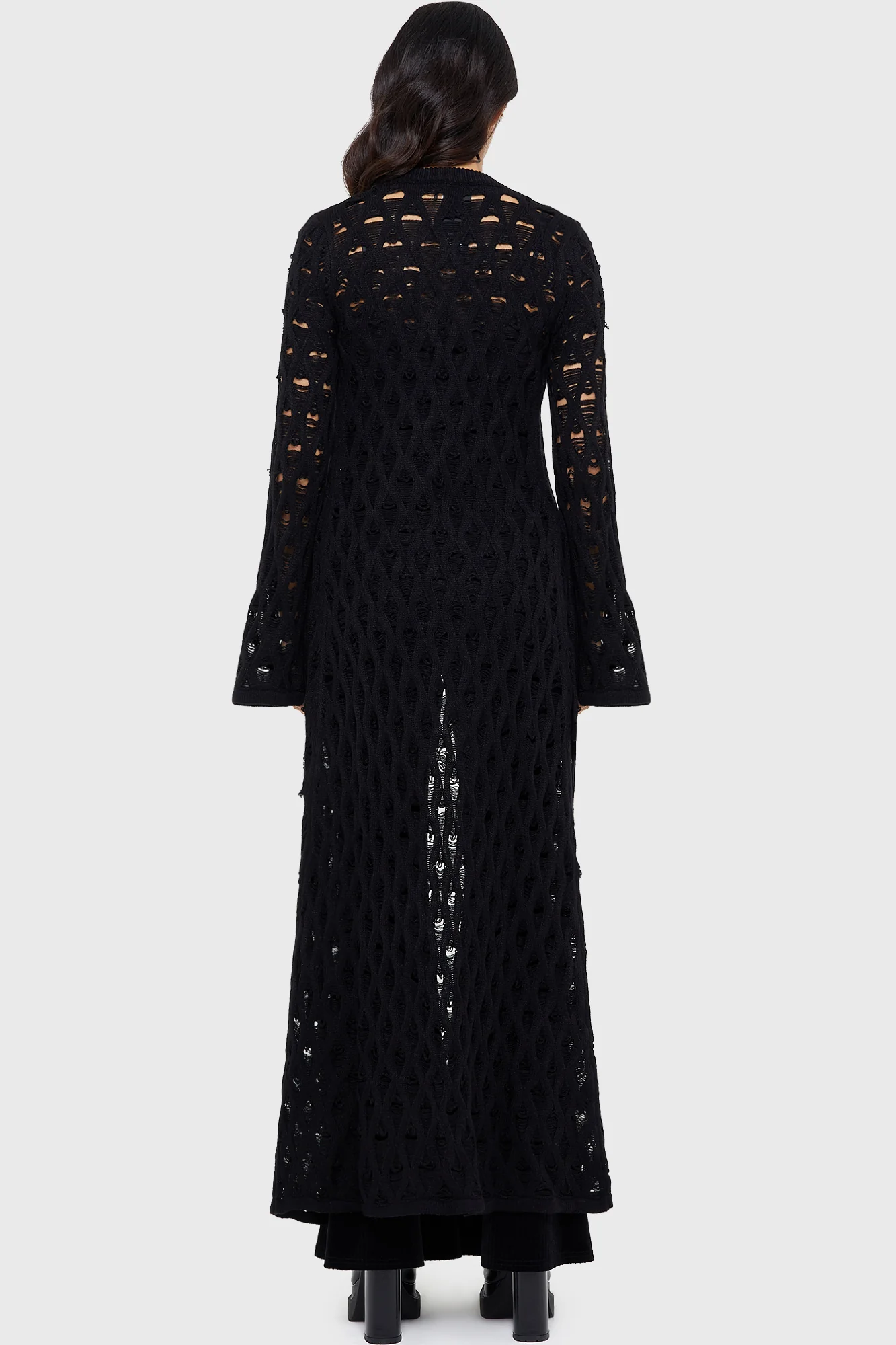 Nymeria Cardigan [BLACK] - Image 3