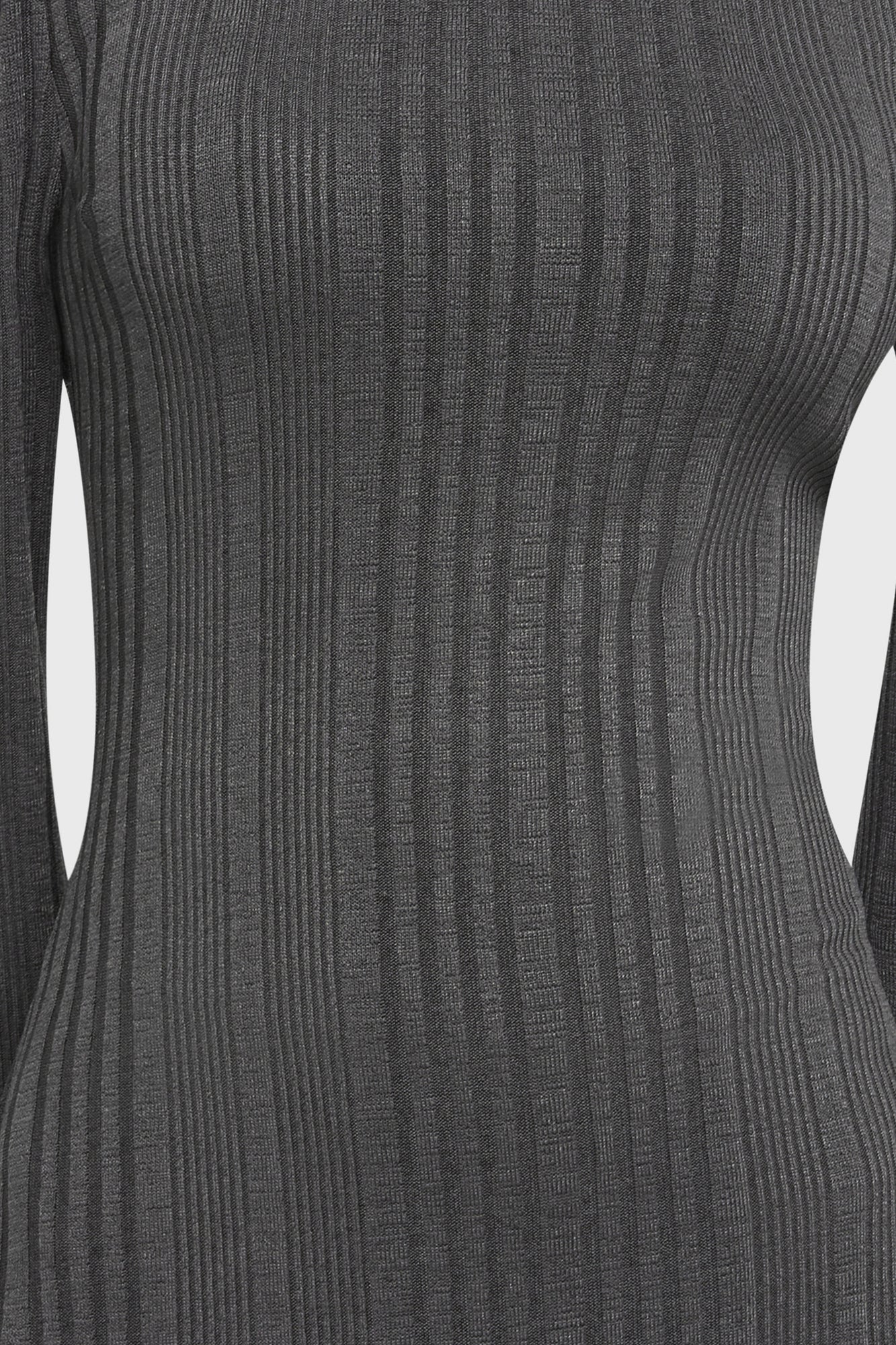 Of The Blade Mini Dress [Grey] - Image 3