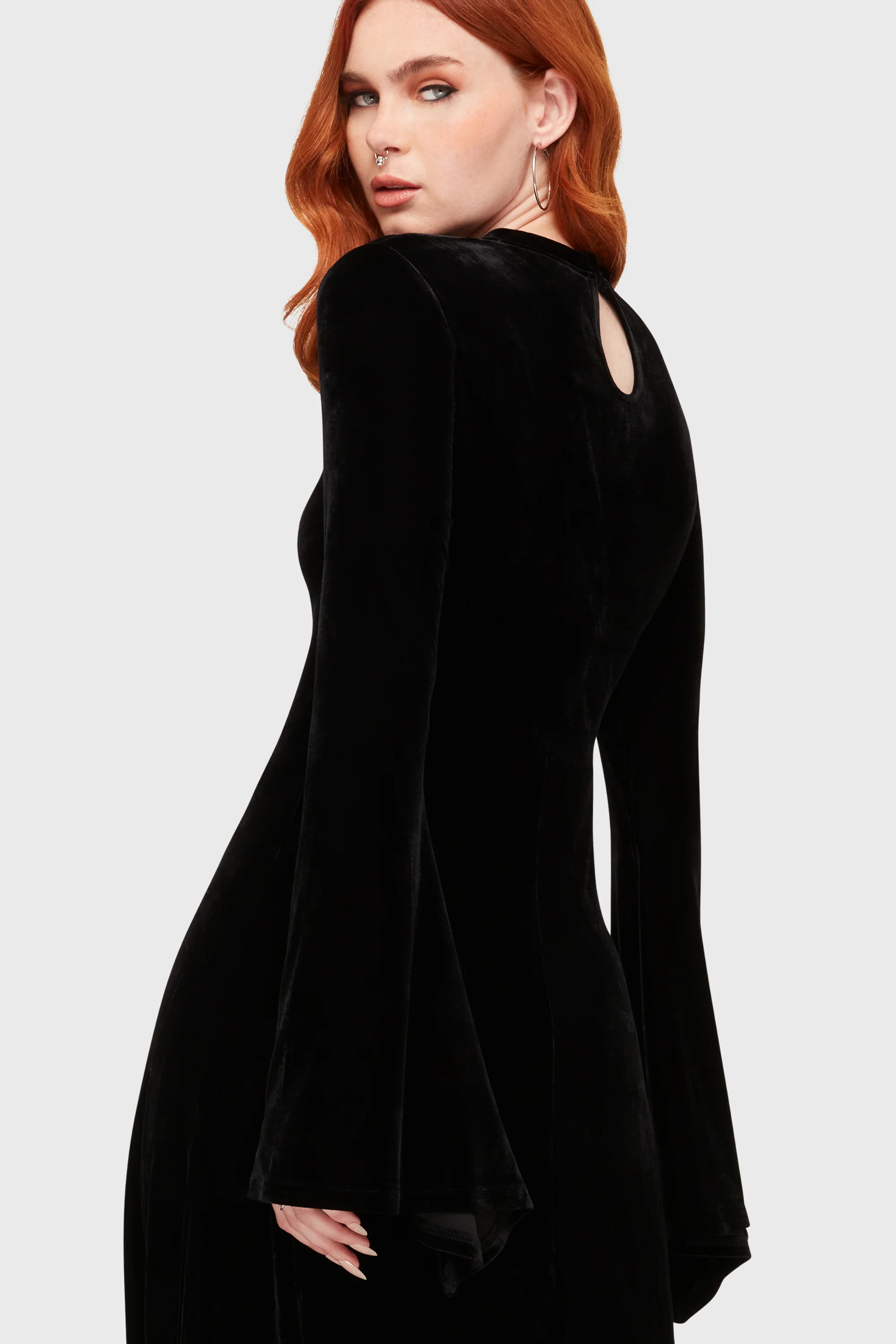 Serenade Of Shadows Maxi Dress - Image 4