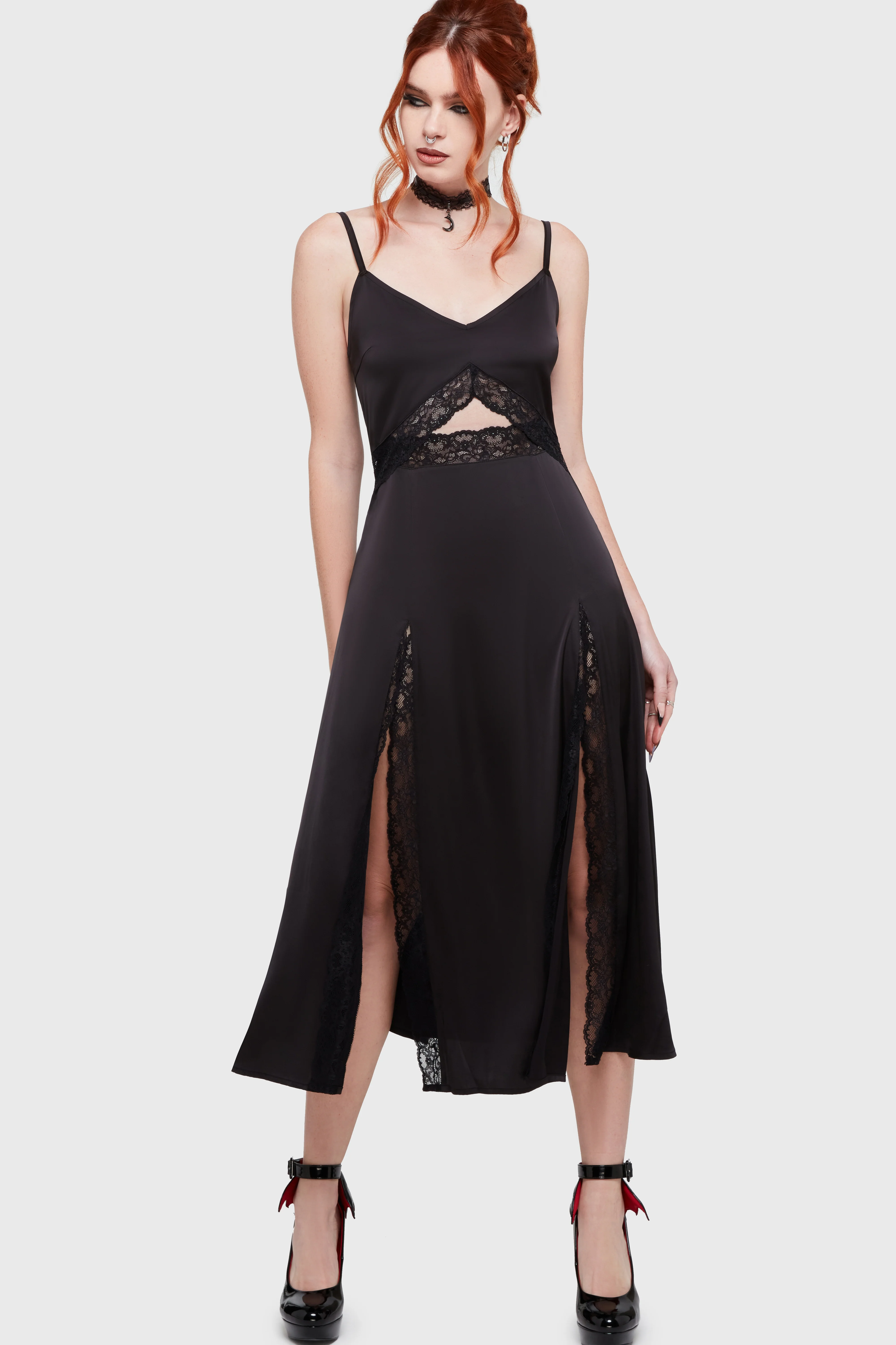 Twilight Waltz Midi Dress - Image 3